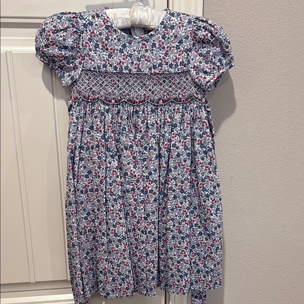 Floral Smocked Dress